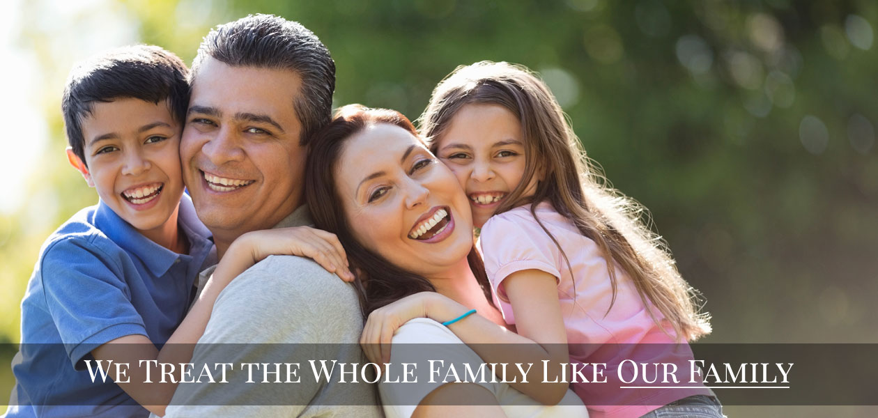 Treating the Whole Family - family photo